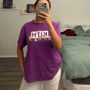 Kith Purple Graphic Tee